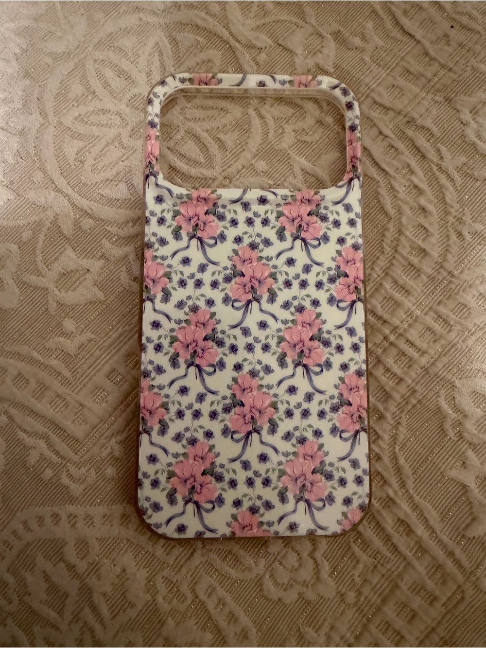Floral Pink Decorative Phone Case - iPhone 17 pro max